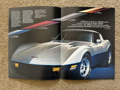 1981 Chevrolet Corvette Brochure - Image 3