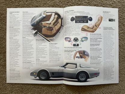 1981 Chevrolet Corvette Brochure - Image 4