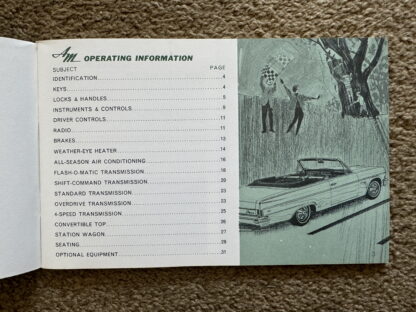 1966 Rambler Classic Owners Manual - Image 2