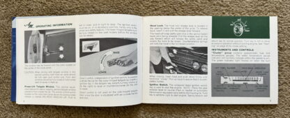 1966 Rambler Classic Owners Manual - Image 3