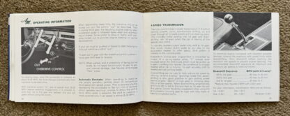 1966 Rambler Classic Owners Manual - Image 7