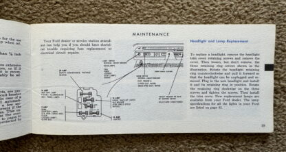 1965 Ford USA Owners Manual - Image 9