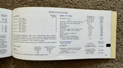 1965 Ford USA Owners Manual - Image 18