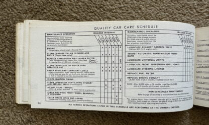 1965 Ford USA Owners Manual - Image 19