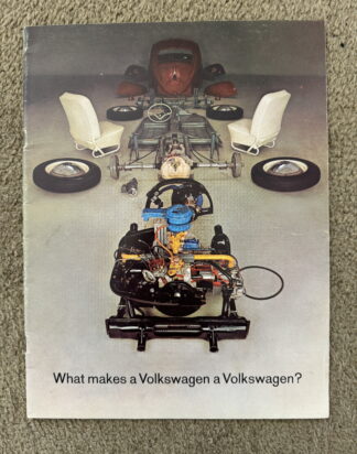 1962 Volkswagen Beetle Brochure