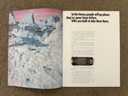 1970 Volkswagen Beetle Brochure - Image 2