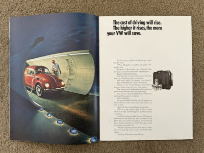 1970 Volkswagen Beetle Brochure - Image 3