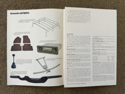1970 Volkswagen Beetle Brochure - Image 8