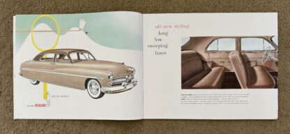 1949 Ford Mercury Range Brochure Sports Sedan, 6 Passenger Coupe/Convertible - Image 3