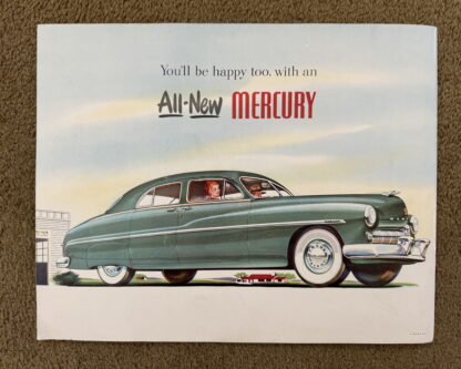 1949 Ford Mercury Range Brochure Sports Sedan, 6 Passenger Coupe/Convertible - Image 15