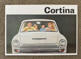 1965 Ford Cortina GT, Super, De Luxe Brochure