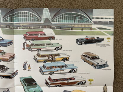 1958 Ford Range Brochure Fairlane, Custom, Wagons, Thunderbird - Image 6