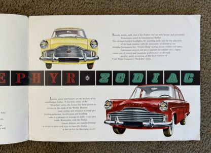 1960 Ford Zephyr, Zodiac, Consul Brochures - Image 3