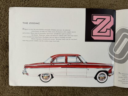 1960 Ford Zephyr, Zodiac, Consul Brochures - Image 12