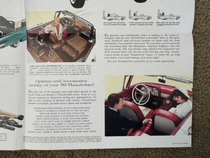 1959 Ford Thunderbird Brochure - Image 5