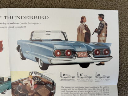 1959 Ford Thunderbird Brochure - Image 6