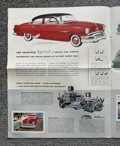 1954 Pontiac Range Brochure Star Chief Deluxe, Chieftain Deluxe - Image 7