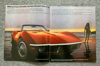 1970 Chevrolet Corvette Brochure - Image 2