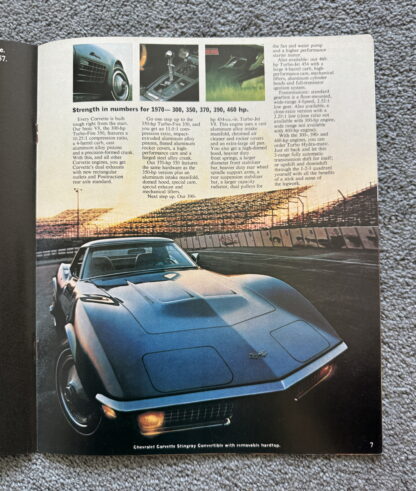 1970 Chevrolet Corvette Brochure - Image 7