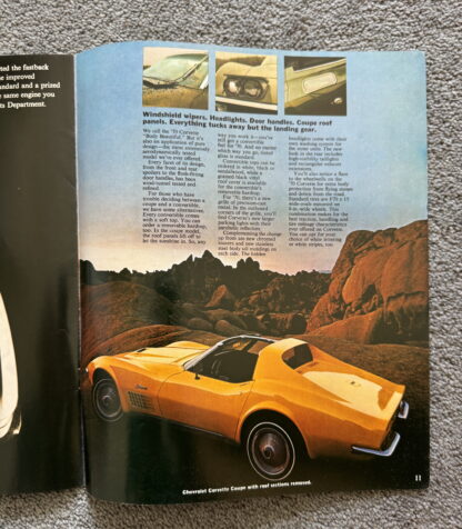 1970 Chevrolet Corvette Brochure - Image 13