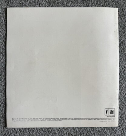 1970 Pontiac Range Brochure GTO, Bonneville, Tempest, LeMans, Catalina - Image 13