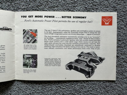 1954 Ford V8 I6 Engine Brochure - Image 7