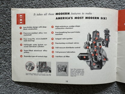 1954 Ford V8 I6 Engine Brochure - Image 12
