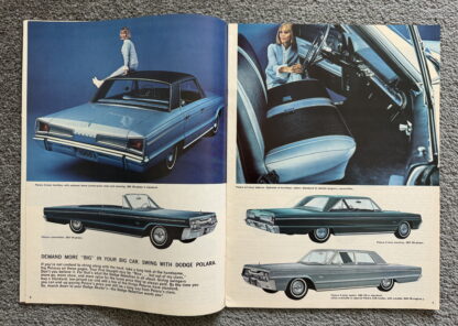 1966 Dodge Range Monaco. Coronet, Dart, Polara, Brochure - Image 4