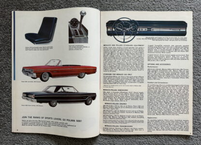 1966 Dodge Range Monaco. Coronet, Dart, Polara, Brochure - Image 5
