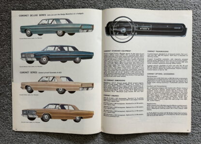 1966 Dodge Range Monaco. Coronet, Dart, Polara, Brochure - Image 8