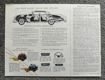 1959 Ford Range Brochure Galaxie, Fairlane, Custom, Wagons - Image 6