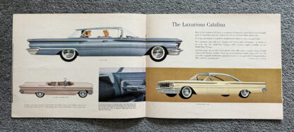1960 Pontiac Range Brochure Bonneville, Star Chief, Catalina, Ventura - Image 4
