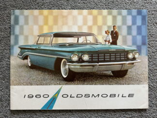 1960 Oldsmobile Range Brochure Classic 98, Super 88, Dynamic 88