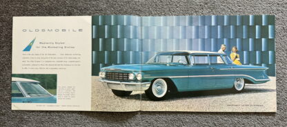 1960 Oldsmobile Range Brochure Classic 98, Super 88, Dynamic 88 - Image 2