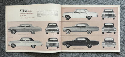 1965 Rambler, Ford, Chevrolet, Oldsmobile, Pontiac Range Comparison Brochure - Image 4