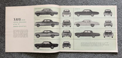 1965 Rambler, Ford, Chevrolet, Oldsmobile, Pontiac Range Comparison Brochure - Image 5
