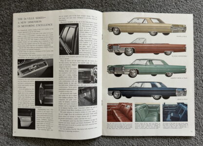 1965 Cadillac Range Brochure Fleetwood, Calais, De Ville - Image 6