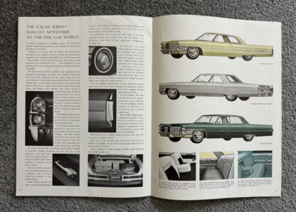 1965 Cadillac Range Brochure Fleetwood, Calais, De Ville - Image 8