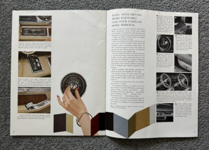 1965 Cadillac Range Brochure Fleetwood, Calais, De Ville - Image 10
