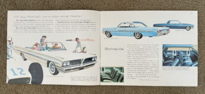 1961 Pontiac Range Brochure Bonneville, Star Chief, Catalina, Ventura - Image 4