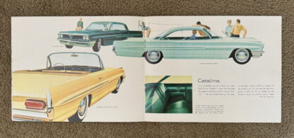1961 Pontiac Range Brochure Bonneville, Star Chief, Catalina, Ventura - Image 7