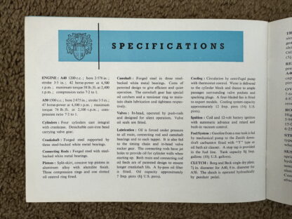 1954 Austin A40, A50 Cambridge Brochure - Image 18
