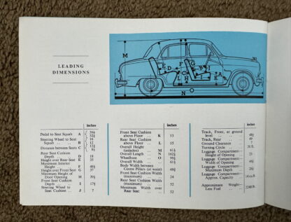 1954 Austin A40, A50 Cambridge Brochure - Image 20