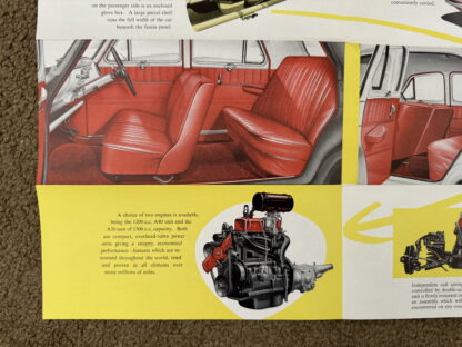 1954 Austin A40, A50 Cambridge Brochure - Image 6