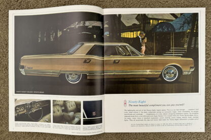 1965 Oldsmobile Sports Range Brochure 98, 88, Starfire, Jetstar, F-85 - Image 2