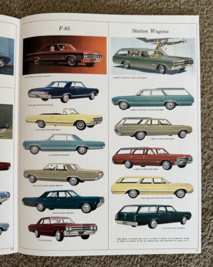 1965 Oldsmobile Sports Range Brochure 98, 88, Starfire, Jetstar, F-85 - Image 13