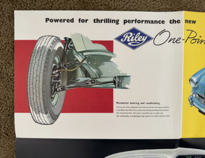 1957 Riley One Point Five Brochure - Image 9