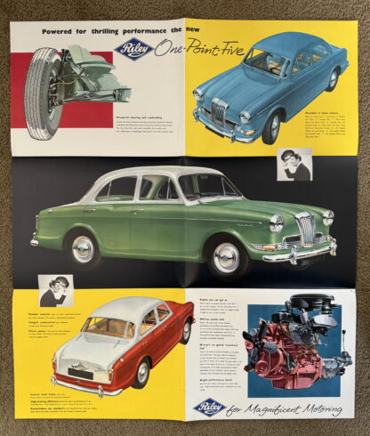 1957 Riley One Point Five Brochure - Image 11