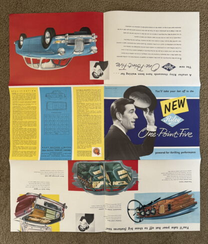 1957 Riley One Point Five Brochure - Image 12