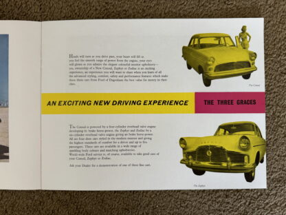 1958 Ford Zephyr, Zodiac, Consul Brochure - Image 3